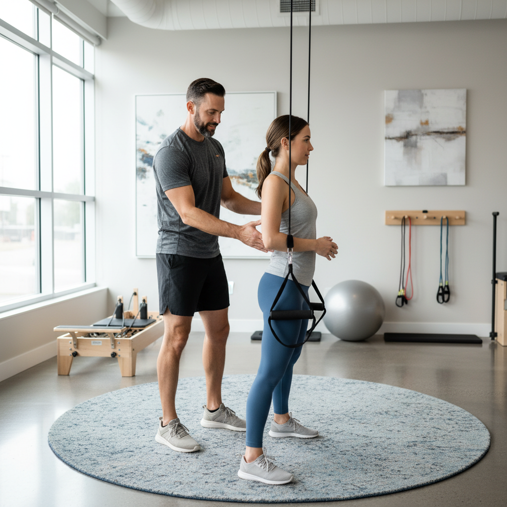 One-on-one physical therapy session for CrossFit performance training in Londonderry NH